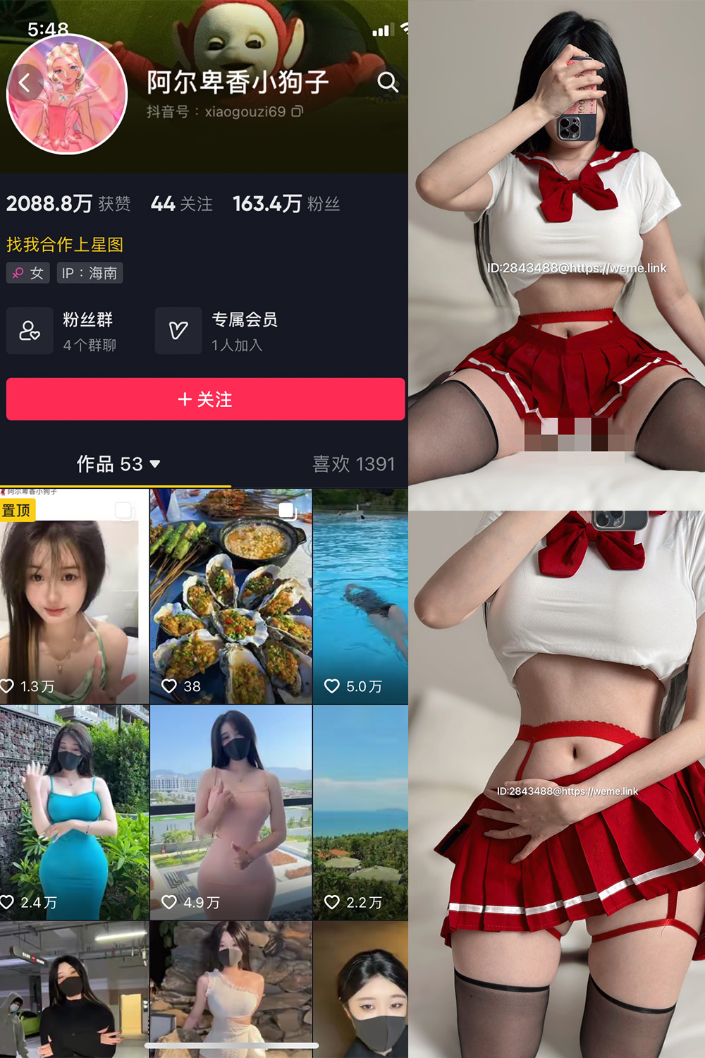 抖音 阿尔卑香小狗子 微密圈  NO.002期 【43P】-写真
