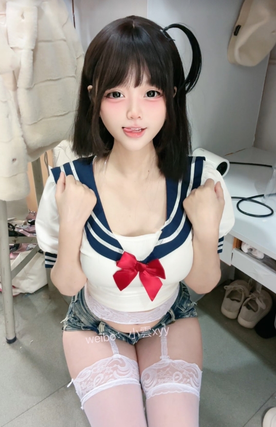 图片[1]-抖音 BT富儿 微密圈 019期 【3P2V】最新至：2025.4.21-微私密圈-全网最全抖音网红铁粉写真空间