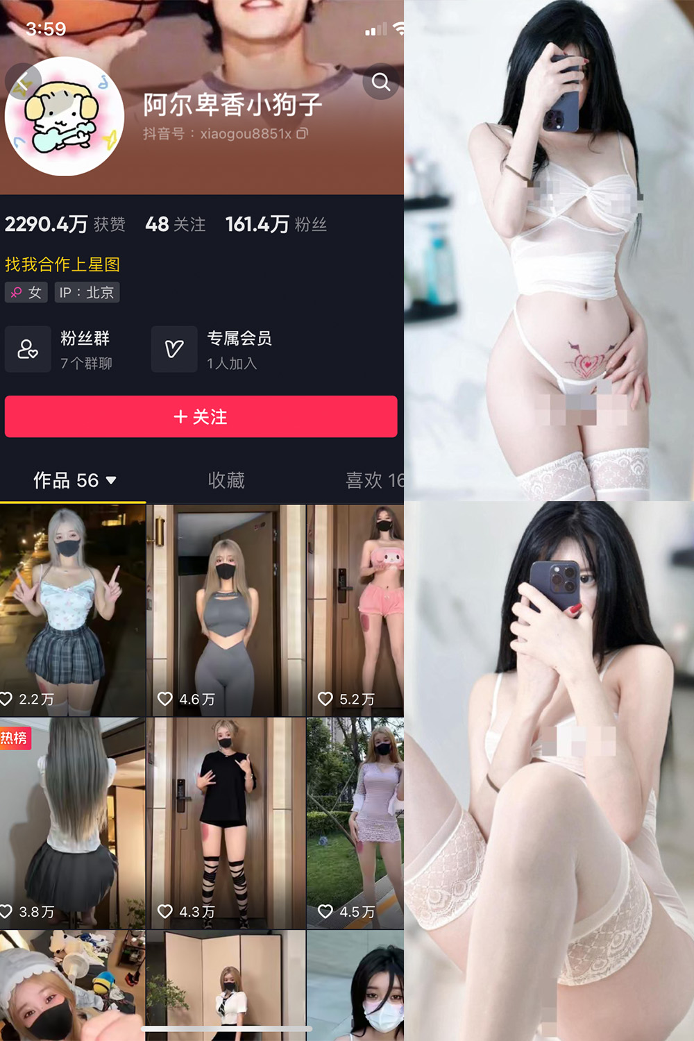 图片[1]-抖音 BT富儿 微密圈 019期 【3P2V】最新至：2025.4.21-微私密圈-全网最全抖音网红铁粉写真空间